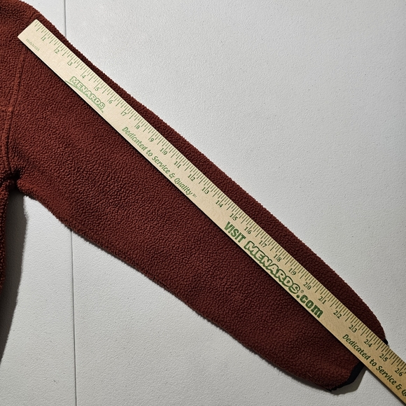 The North Face Carbondale 1/4 Snap Pullover Fleece Hoodie Mens Small Jacket TNF - Picture 8 of 10